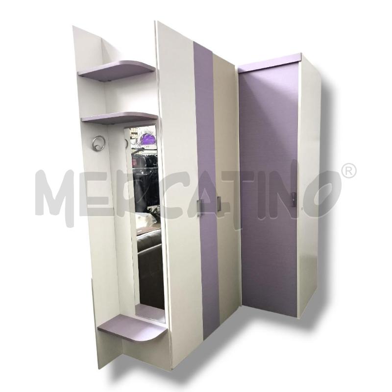 CABINA ARMADIO 244X124X260 VIOLA PANNA | Mercatino dell'Usato Rivoli 1