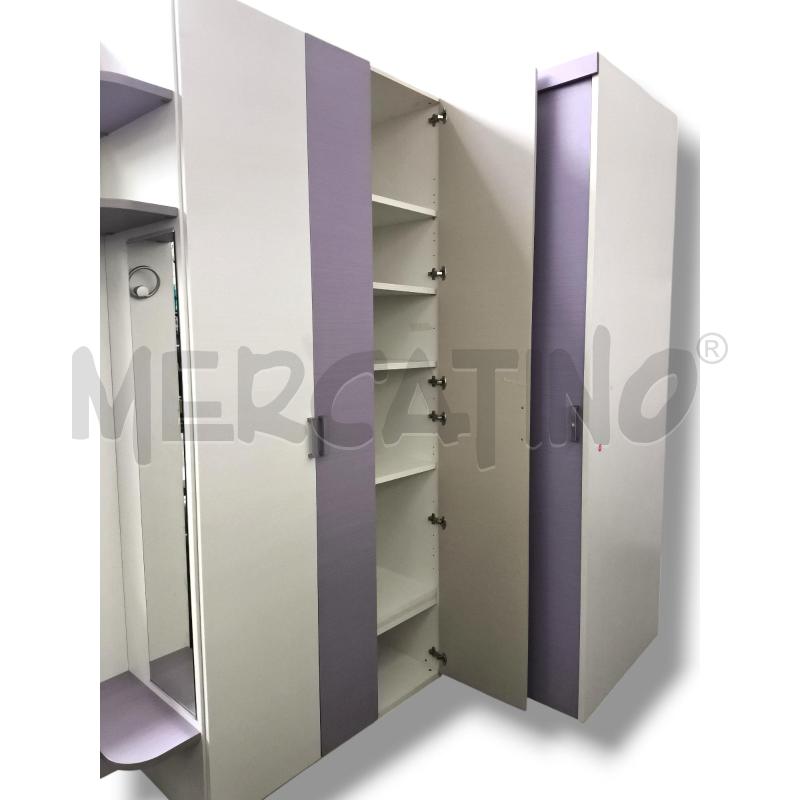 CABINA ARMADIO 244X124X260 VIOLA PANNA | Mercatino dell'Usato Rivoli 3