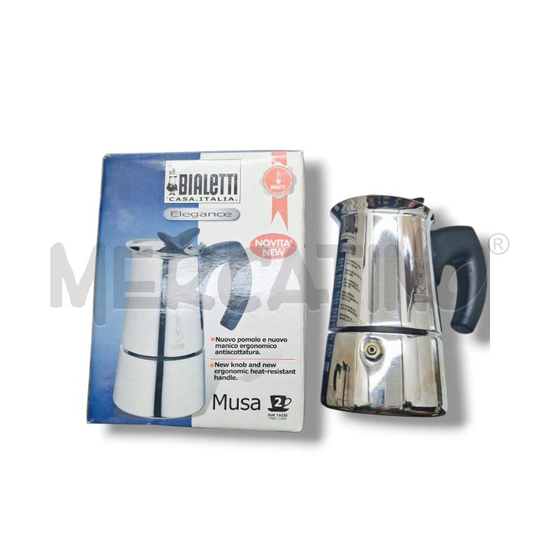 CAFFETTIERA BIALETTI MUSA 2 TAZZE  | Mercatino dell'Usato Rivoli 1