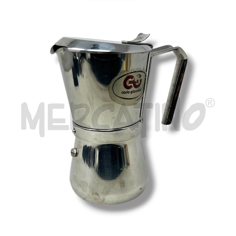 CAFFETTIERA CARLO GIANNINI 6 TZ. GUARNIZIONE DA CAMBIARE | Mercatino dell'Usato Rivoli 1
