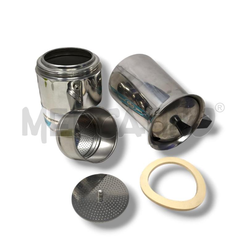 CAFFETTIERA INOX ALFA 12/9 TAZZE | Mercatino dell'Usato Rivoli 3