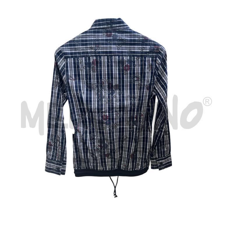 CAMICIA BIMBO DANIELE ALESSANDRINI BLU QUADRI CACHEMIRE | Mercatino dell'Usato Rivoli 2
