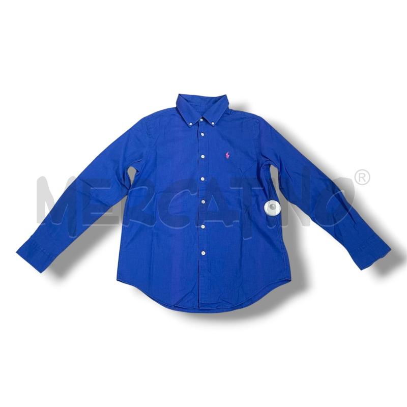 CAMICIA BIMBO RALPH LAUREN BLU ELETTRICO 55LINO | Mercatino dell'Usato Rivoli 1