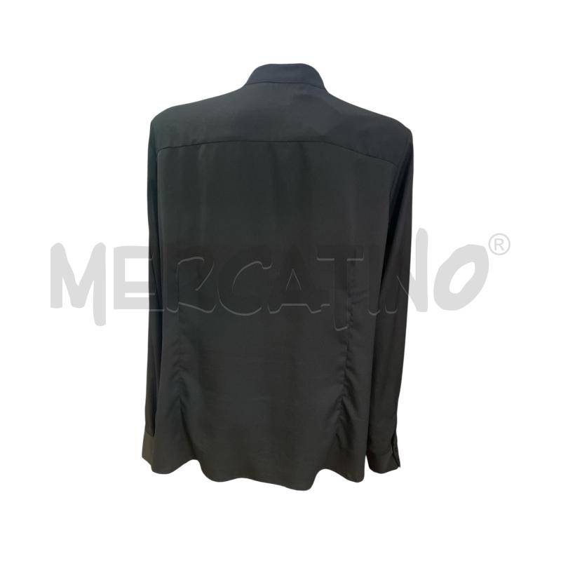 CAMICIA DONNA FIORELLA RUBINO NERA VOULANT  | Mercatino dell'Usato Rivoli 2