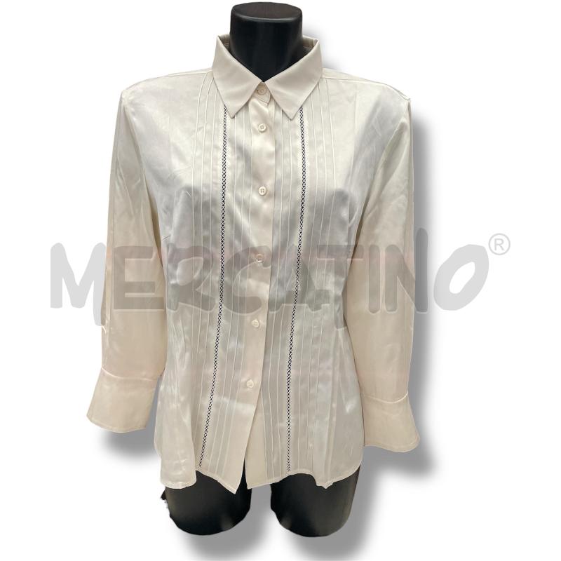 CAMICIA DONNA GAIA 95 SETA CREMA  | Mercatino dell'Usato Rivoli 1