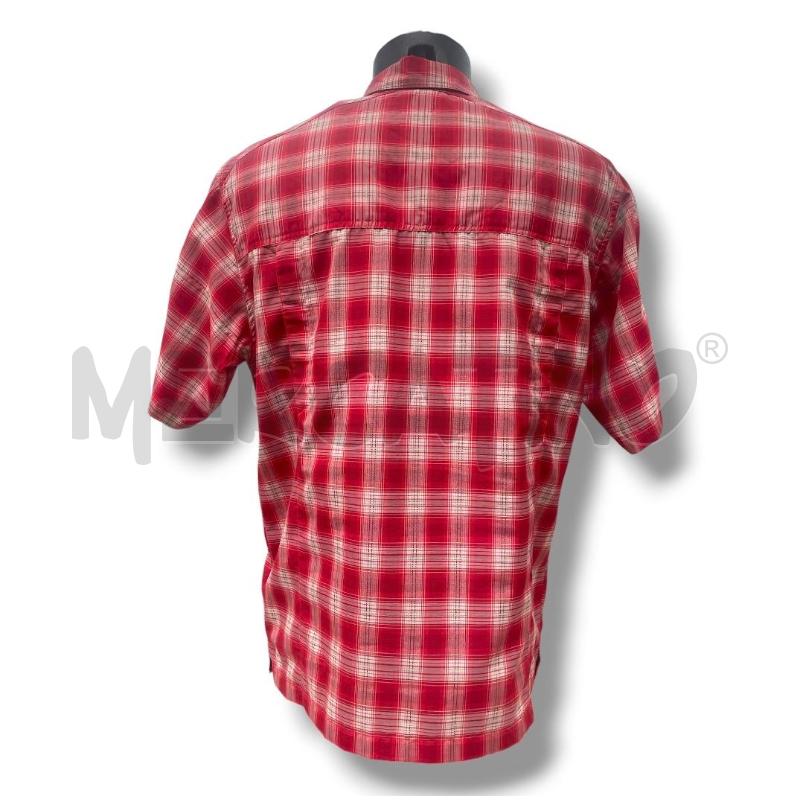 CAMICIA SPORT MCKNLEY TG.M QUADRI ARANCIO/ROSSI | Mercatino dell'Usato Rivoli 2