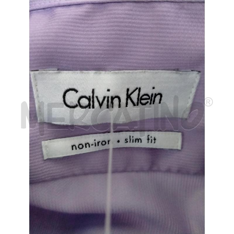 CAMICIA UOMO CALVIN KLEIN LILLA | Mercatino dell'Usato Rivoli 3