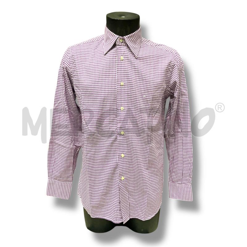 CAMICIA UOMO UNGARO ZIG ZAG MAGENTA | Mercatino dell'Usato Rivoli 1