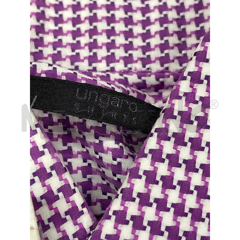 CAMICIA UOMO UNGARO ZIG ZAG MAGENTA | Mercatino dell'Usato Rivoli 4