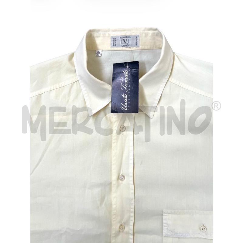 CAMICIA UOMO VALENTINO GIALLO PASTELLO | Mercatino dell'Usato Rivoli 3