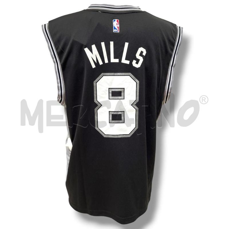 CANOTTA BASKET SPURS 8 MILLS TG M ADIDAS | Mercatino dell'Usato Rivoli 2
