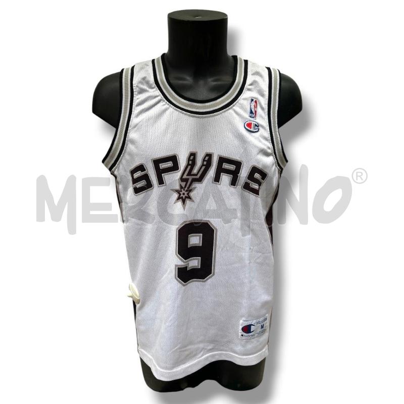 CANOTTA BASKET SPURS 9 PARKER TG M | Mercatino dell'Usato Rivoli 1