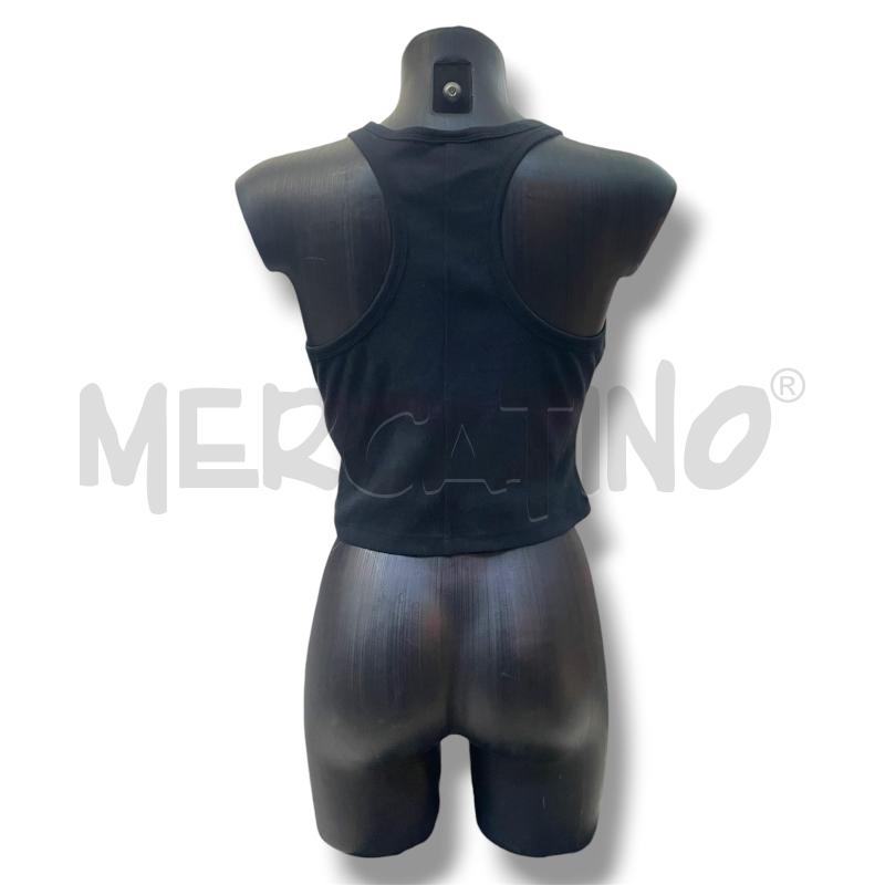 CANOTTA DONNA JORDAN NERA CROPP COSTINE | Mercatino dell'Usato Rivoli 2