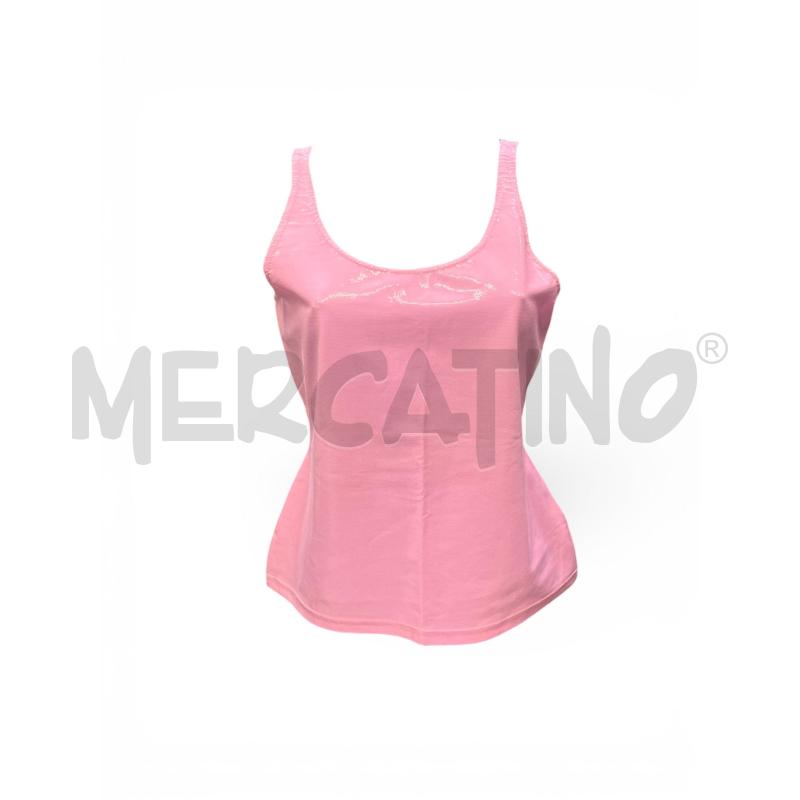 CANOTTA DONNA VERSACE JEANS COUTURE ROSA CANGIANTE | Mercatino dell'Usato Rivoli 1
