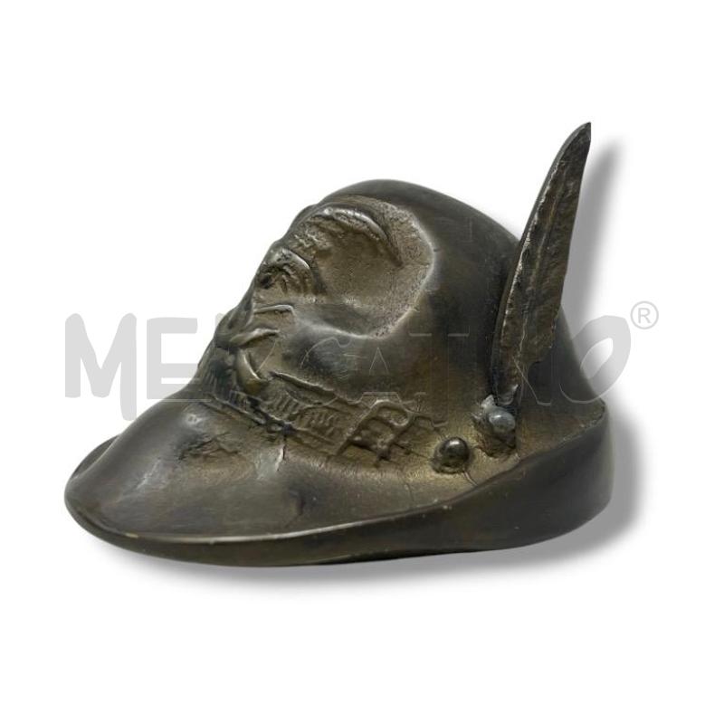 CAPPELLO ALPINO BRONZO 9.5X8 CM | Mercatino dell'Usato Rivoli 1