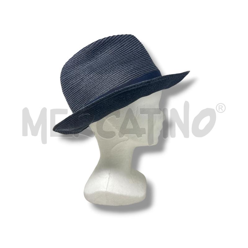 CAPPELLO BORSALINO 100 CANAPA BLU SCURO | Mercatino dell'Usato Rivoli 3
