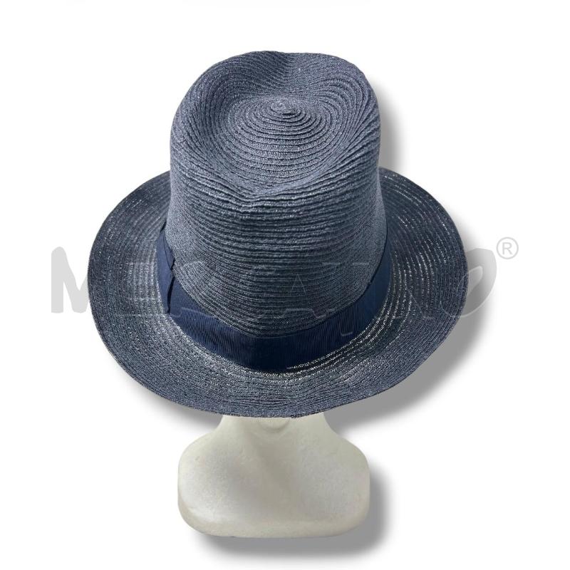 CAPPELLO BORSALINO 100 CANAPA BLU SCURO | Mercatino dell'Usato Rivoli 4