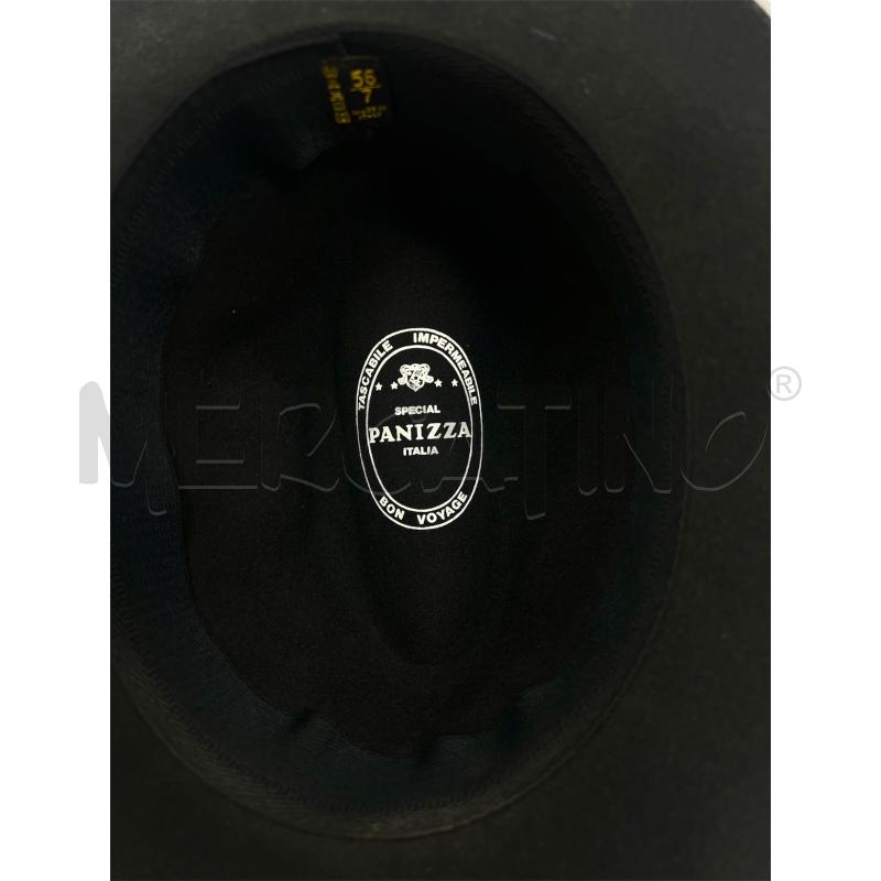 CAPPELLO DONNA PANIZZA TRAVELER FELTRO GRIGIO ANTRACITE  | Mercatino dell'Usato Rivoli 4