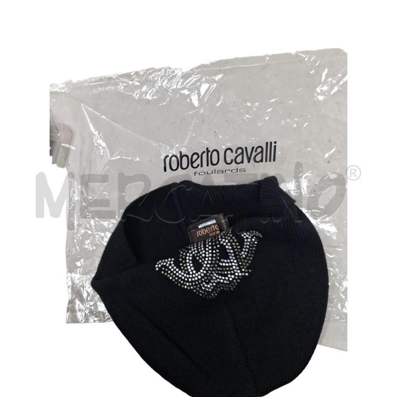 CAPPELLO DONNA ROBERTO CAVALLO NERO LOGO STRASS  | Mercatino dell'Usato Rivoli 3