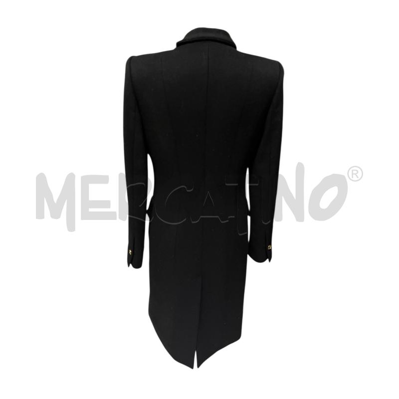 CAPPOTTO DONNA JUST CAVALLI NERO INERNO LEOPARDATO | Mercatino dell'Usato Rivoli 2