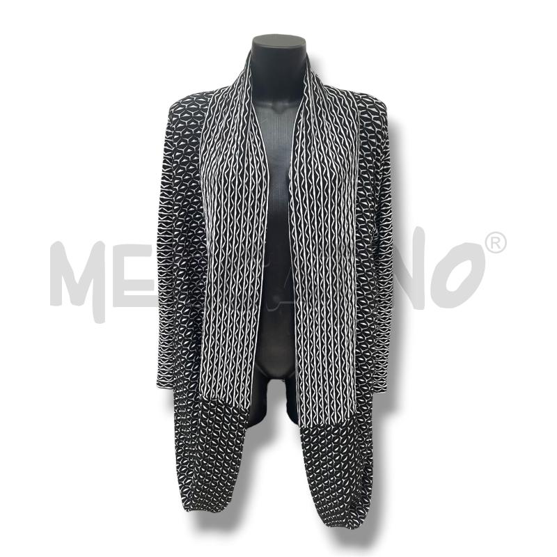 CARDIGAN DONNA JOSEPH RIBKOFF B/N GEOMETRIE | Mercatino dell'Usato Rivoli 1