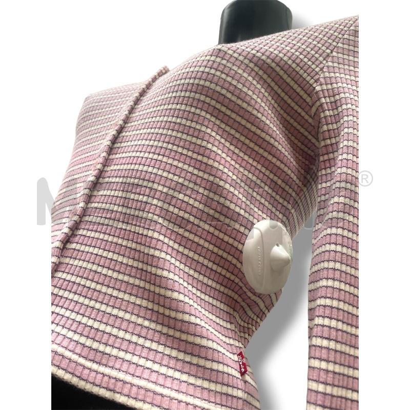 CARDIGAN DONNA LEVI'S RIGHE ROSA BIANCHE | Mercatino dell'Usato Rivoli 3