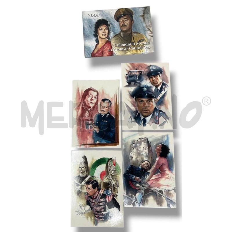 CARTOLINE 2002 CALENDARIO STORICO CARABINIERI | Mercatino dell'Usato Rivoli 3