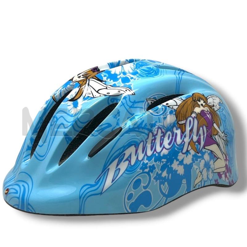 CASCO BICI JUNIOR BUTTERFLY AZZURRO LIMAR 149 | Mercatino dell'Usato Rivoli 1