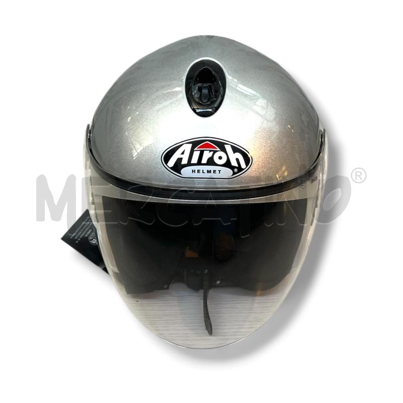 CASCO JET AIROH FLY CITY GRIGIO TG.M | Mercatino dell'Usato Rivoli 1