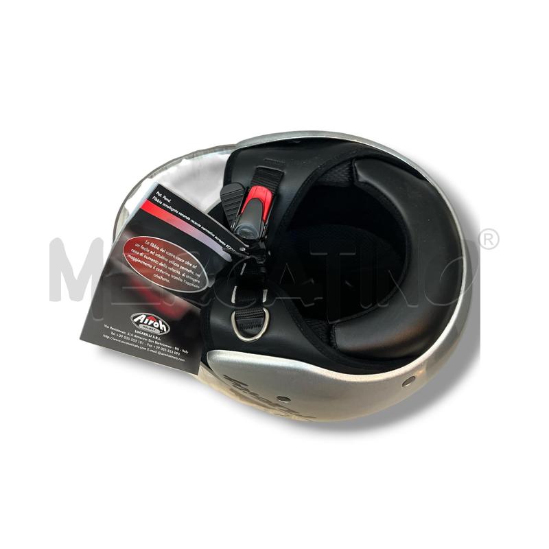 CASCO JET AIROH FLY CITY GRIGIO TG.M | Mercatino dell'Usato Rivoli 4