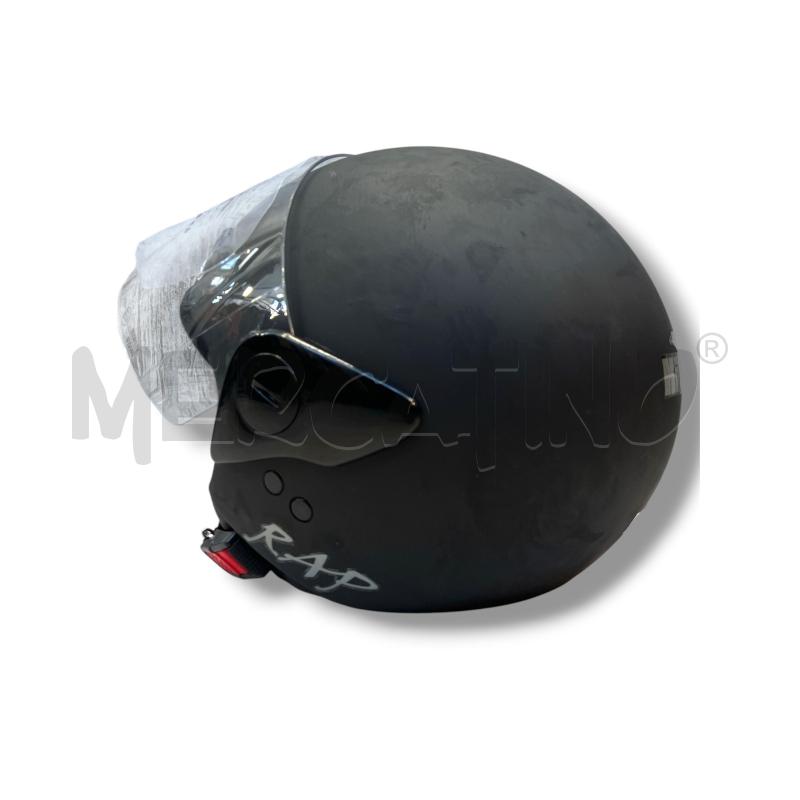 CASCO JET KIWI NERO OPACO TG.M | Mercatino dell'Usato Rivoli 3