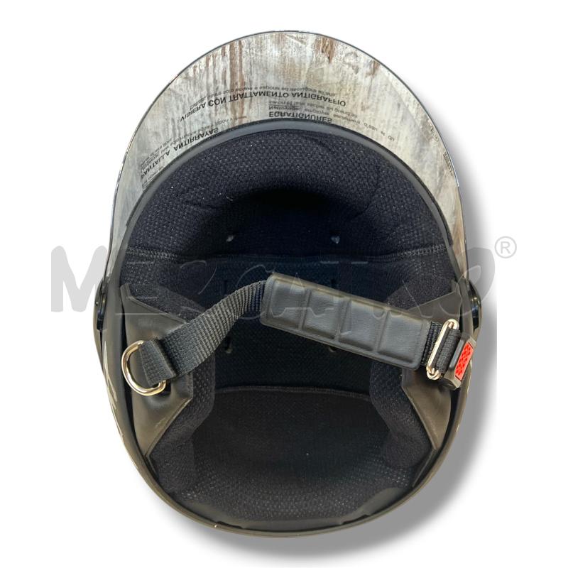 CASCO JET KIWI NERO OPACO TG.M | Mercatino dell'Usato Rivoli 4