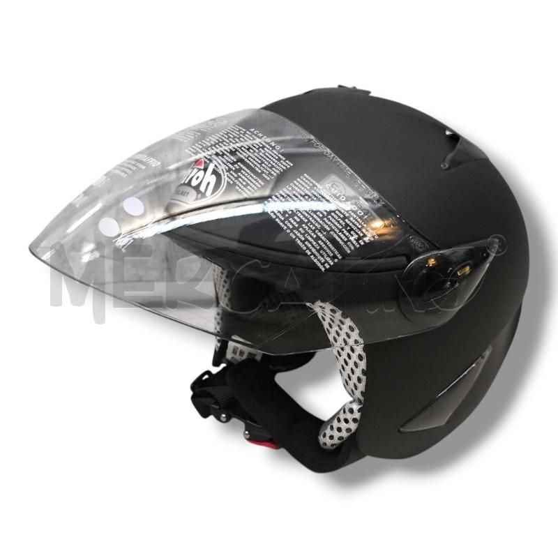 CASCO MOTO AIROH JET TG.XL NERO OPACO | Mercatino dell'Usato Rivoli 3