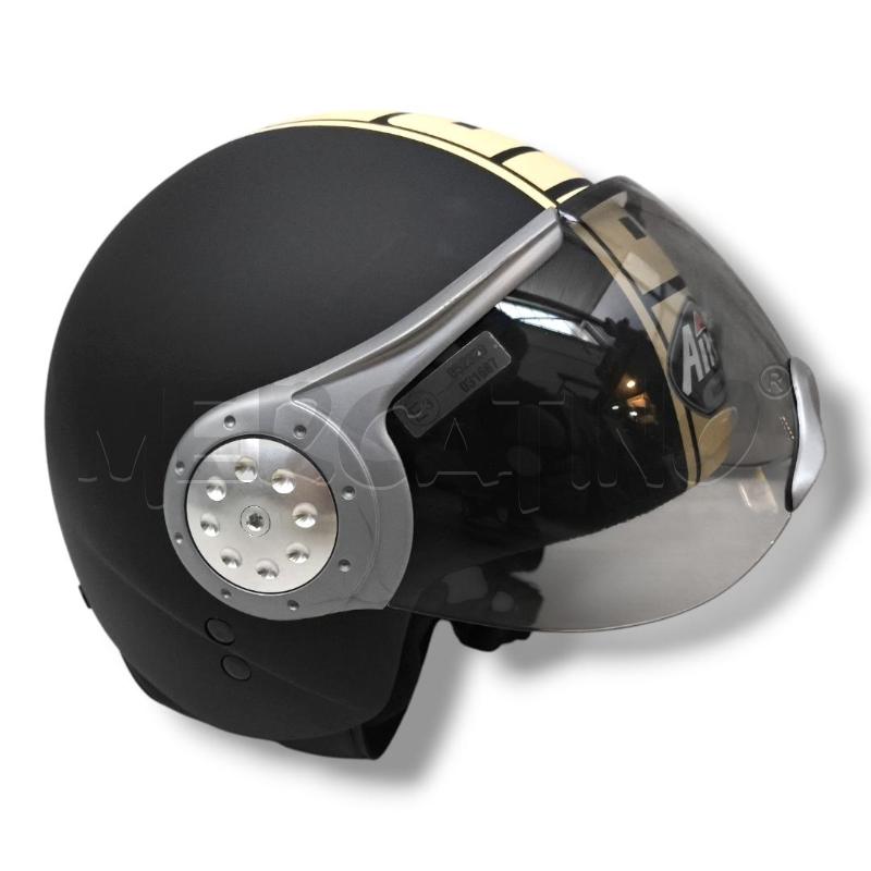 CASCO MOTO AIROH TG.XL NAKED NERO MATT SCRITTA PANNA | Mercatino dell'Usato Rivoli 2