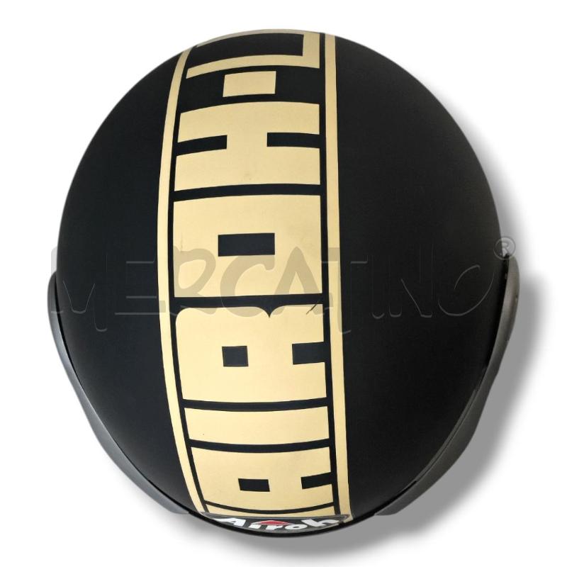 CASCO MOTO AIROH TG.XL NAKED NERO MATT SCRITTA PANNA | Mercatino dell'Usato Rivoli 3