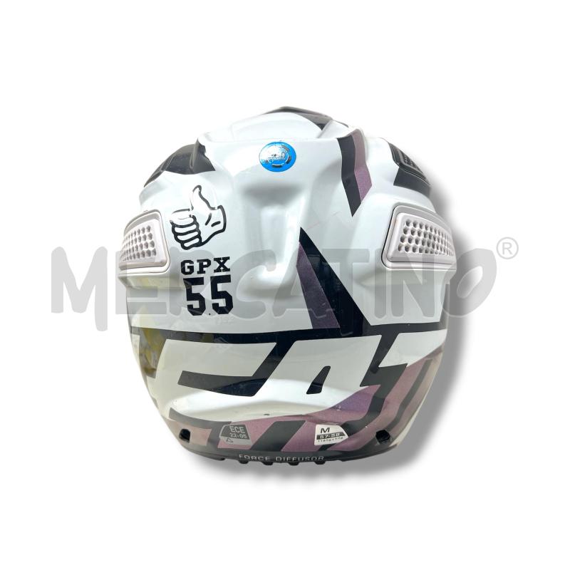 CASCO MOTO GPX 55 LEATT 360 TURBINE TG.M | Mercatino dell'Usato Rivoli 3