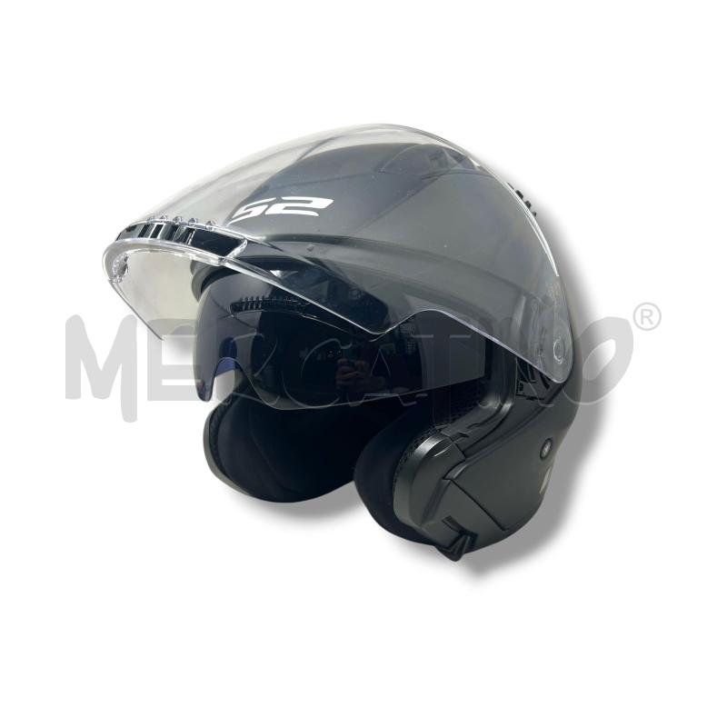 CASCO MOTO JET L52 COPTER TG.M NERO OPACO | Mercatino dell'Usato Rivoli 1
