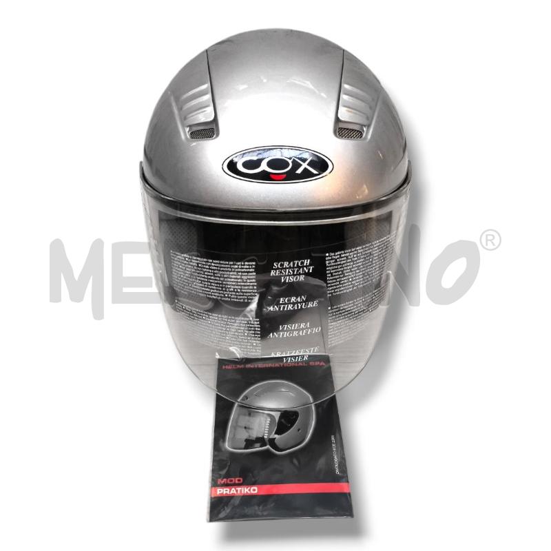 CASCO MOTO PRATIKO COX TG.XL GRIGIO JET | Mercatino dell'Usato Rivoli 4