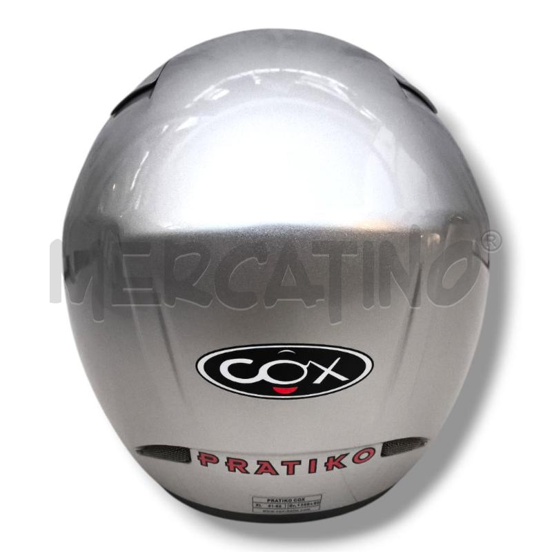 CASCO MOTO PRATIKO COX TG.XL GRIGIO JET | Mercatino dell'Usato Rivoli 5