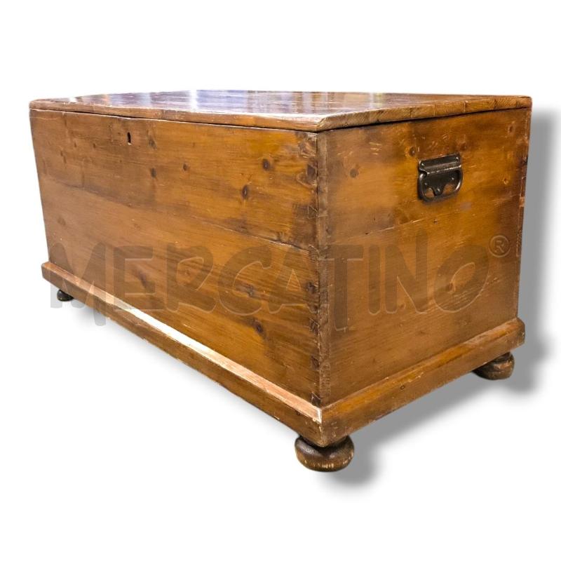 CASSAPANCA LEGNO 100X50X50 PRIMI 900 | Mercatino dell'Usato Rivoli 2