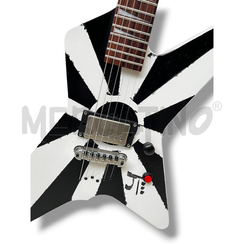 CHITARRA ELETTRICA MOD STAR-JACKSON BIANCA NERA | Mercatino dell'Usato Rivoli 2