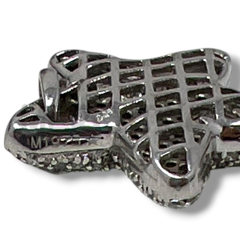 CIONDOLO ARG 925 STELLA PAVE ZIRCONI | Mercatino dell'Usato Rivoli 3