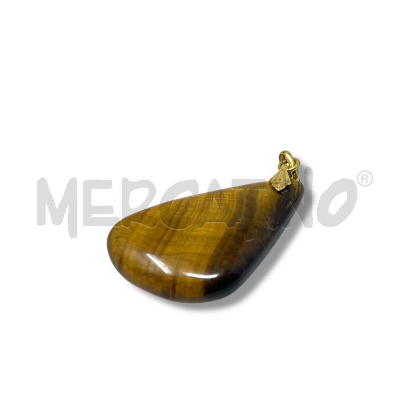CIONDOLO OCCHIO DI TIGRE 4,5X2,5 | Mercatino dell'Usato Rivoli 1