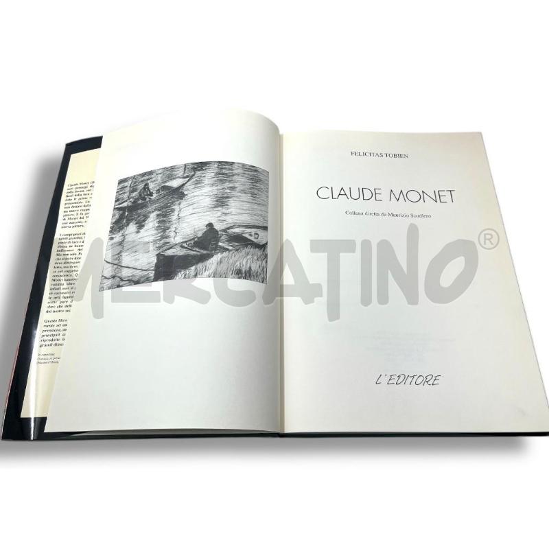 CLAUDE MONET TOBIEN FELICITAS L'EDITORE 1992 | Mercatino dell'Usato Rivoli 2
