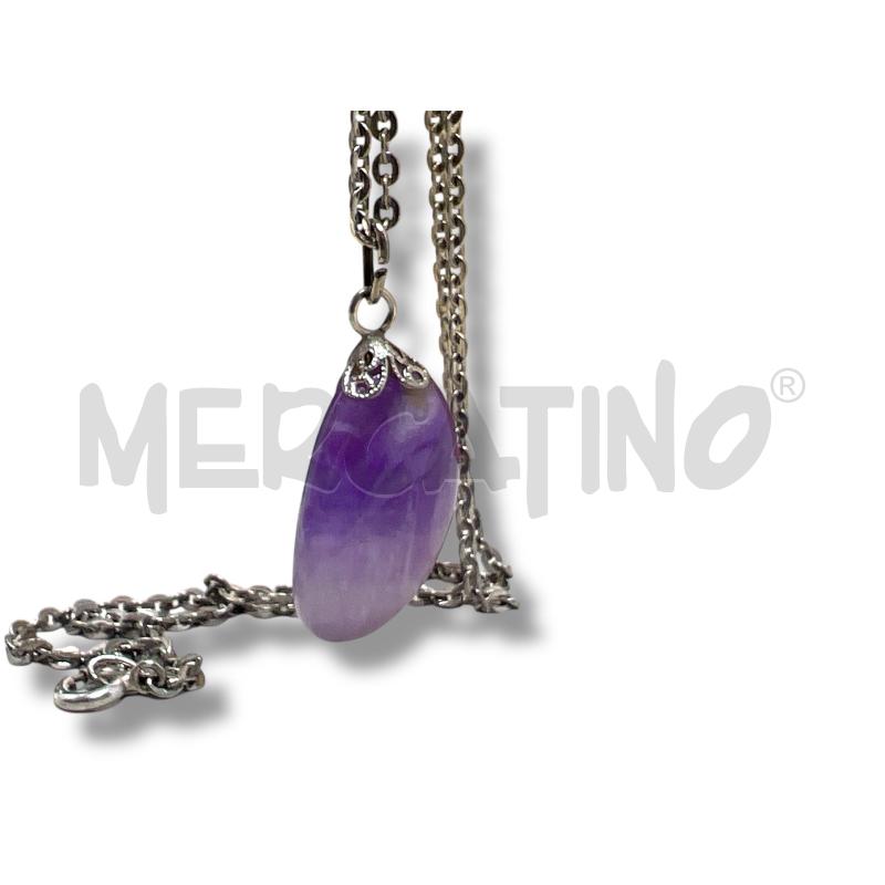 COLLANA 925 GOCCIA AMETISTA  | Mercatino dell'Usato Rivoli 4