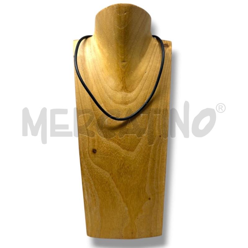 COLLANA CAUCCIÙ ARG 935 SACCO | Mercatino dell'Usato Rivoli 1