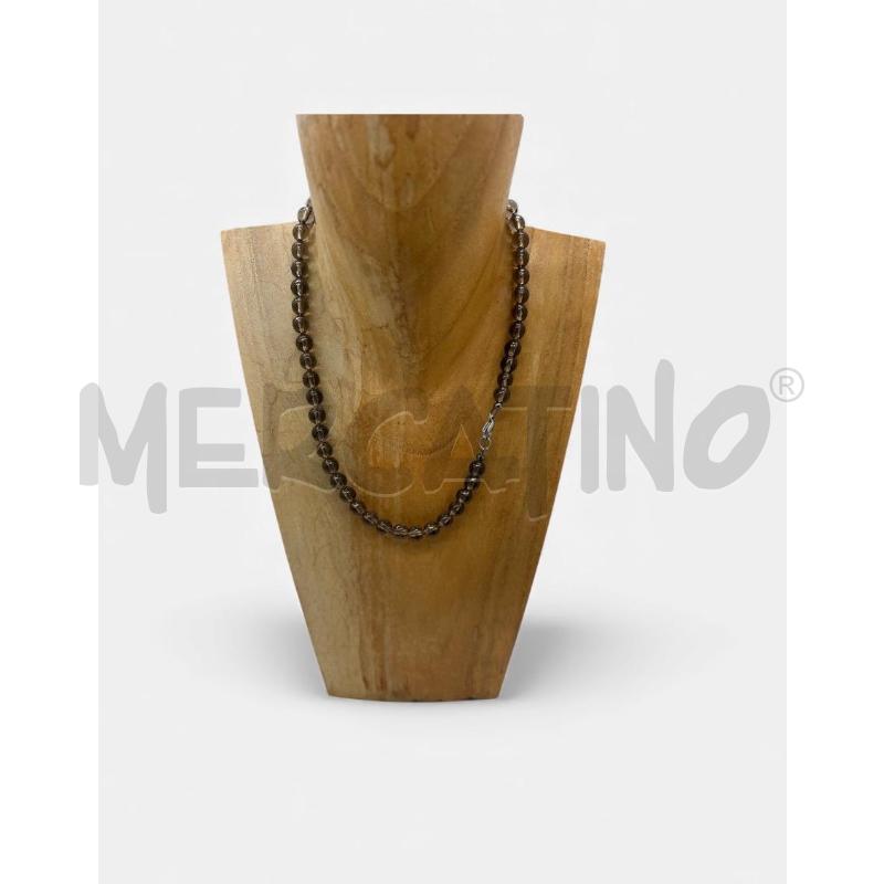 COLLANA CRISTALLO FUME DI ROCCA SFACCETTATO | Mercatino dell'Usato Rivoli 2