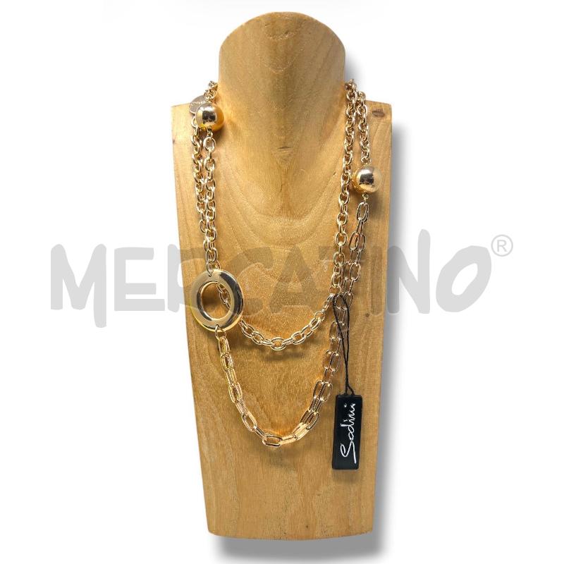 COLLANA DORATA LUNGA SODINI  | Mercatino dell'Usato Rivoli 1