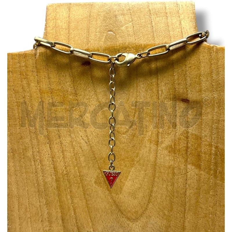 COLLANA GUESS CATENA DORATA SPILLA BALIA CON CIONDOLI | Mercatino dell'Usato Rivoli 2