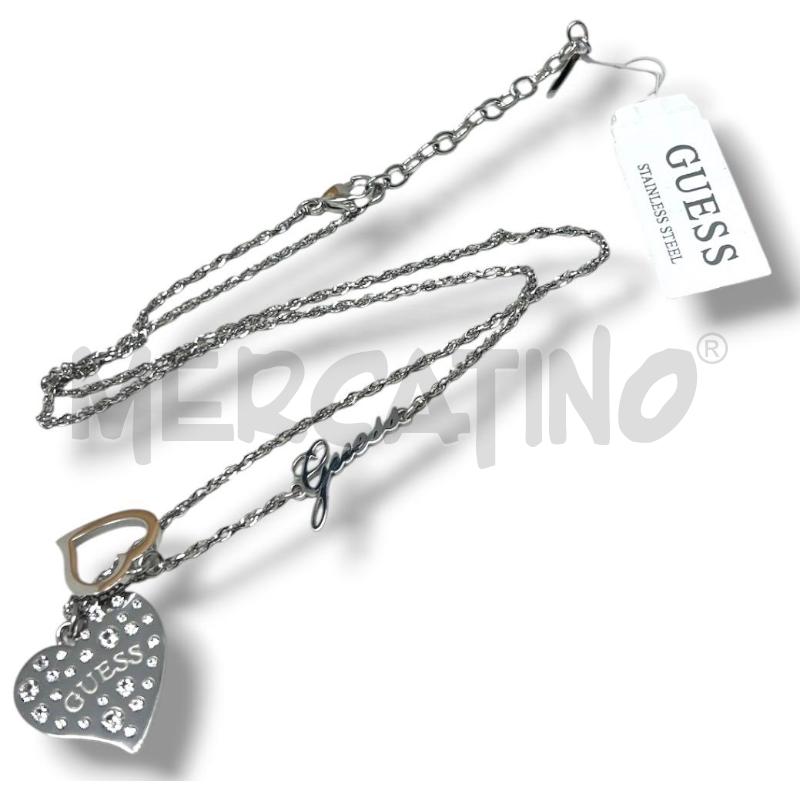 COLLANA GUESS CUORE STRASS | Mercatino dell'Usato Rivoli 2